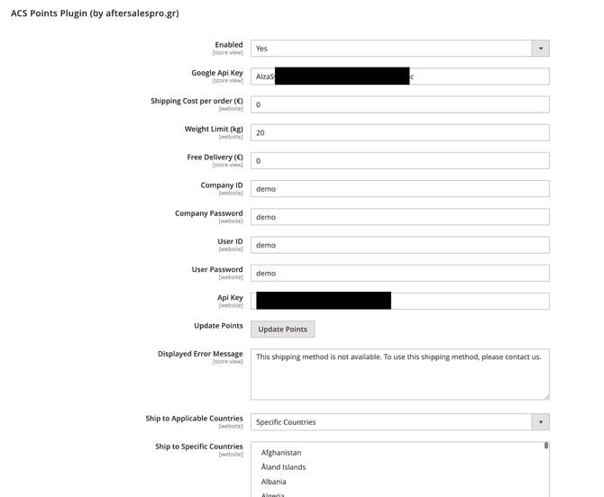 ACS Plugin - Magento 2 - 1